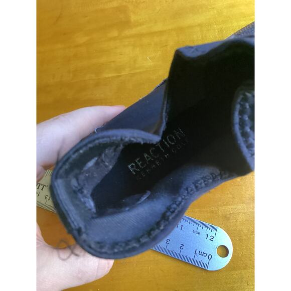 Kenneth Cole Reaction Black Wedge Boots for Women Size 6 - Picture 6 of 7